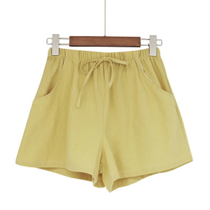 Women’s Casual High-Waist Summer Shorts – Breathable & All-Match